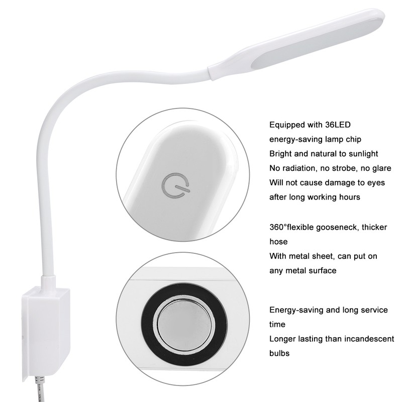 36 LED Magnetic Home Sewing Machine Light Working Lamp with