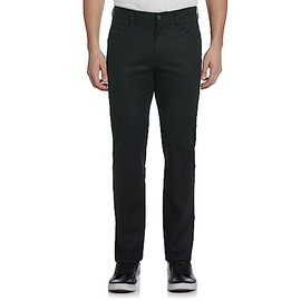Cubavera Men's L/V/E 5 Pocket Pant Five, Jet Black, 38W x 34L