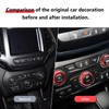 Auovo Volume Tune Air Conditioner Knob Covers Compatible with Durango