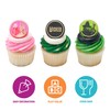 Wicked Cupcake Rings With Glinda And Elphaba, 24 Cupcake Toppers
