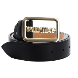 Valentino Women's Around Belt, Nero / Oro