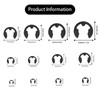 1000 Pieces E-clip Snap Rings Set, E Clip Circlips Assortment