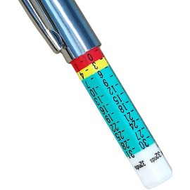 ANCLLO 2Pcs Smart Color Coded Tire Tread Depth Gauge