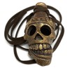 Ghostbusters Afterlife Aztec Death Skull Whistle Antique Gold Earthen Props