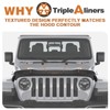 TripleAliners Hood Deflector Protector for Gladiator 2020+ & 2018+ Wrangler