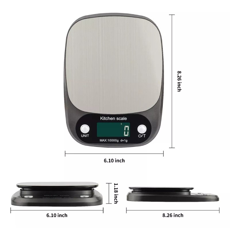 Bascula Báscula Digital Gramera Pesa Desde 1g A 10kg De