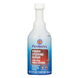 Permatex 30303 Power Steering - Stop Leak, 12 fl oz, Effectively Stops Power Steering System Leaks While Revitalizing Seals and O-Rings