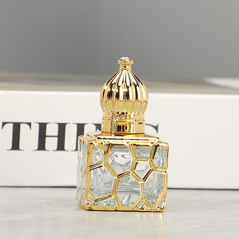 SCOLAND 2pcs Refillable Perfume Bottle Glass Empty Bottle Spray Perfume