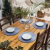 AHHFSMEI Round Braided Placemats 15 Inch Round Table Mats for