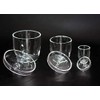 Quartz Crucibles Lab Crucible with Lids (10 ml, 50 ml,