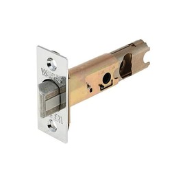 2 X Satin Chrome Spring Door Backset Latch (2 Total Units)