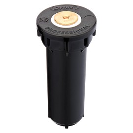 Orbit 80313 Professional Pressure-Regulating Pop-Up Spray Head Sprinkler with Brass Nozzle, 2" Full Spray