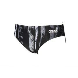 Arena Traje de baño Deportivo de Entrenamiento para Hombre con impresión de Color de 7,62 cm, Team Painted Stripes Gris, 22