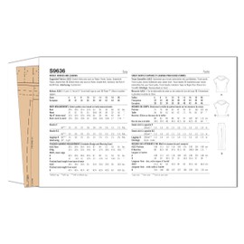 Simplicity Misses' Hoodies and Leggings Sewing Pattern Kit, Code S9636, Sizes 12-14-16-18-20, Multicolor