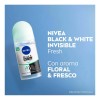 NIVEA Desodorante Black&White Fresh Roll On 50ml