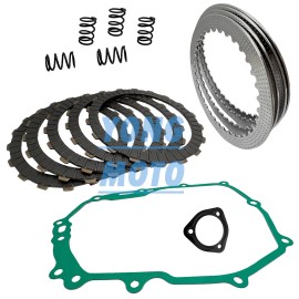 JINFANNIBI Clutch Kit Heavy Duty Springs & Cover Gasket for Honda Monkey Z125 Grom MSX 125