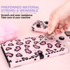 DLseego Pink Love Leopard Carrying Case for Switch OLED, Cute