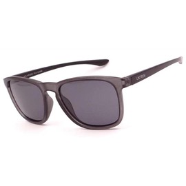 Untrum Polarised Eyewear Polarised Sunglasses with Grey Lenses, matte black