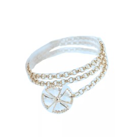 Unbranded Women Gold Metal Chain Travel Style Belt Hip High Waist Flower Charm Size XL XXL