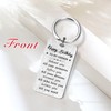 HYHYDHP Godson Happy Birthday Adult Gifts Godson Bday Keychain Idea