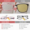 AQWANO 2 Pack Blue Light Blocking Computer Reading Glasses UV