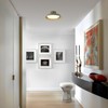 BISAMIYA Modern LED 12.6 inch Ceiling Light, Adjustable Semi Flush
