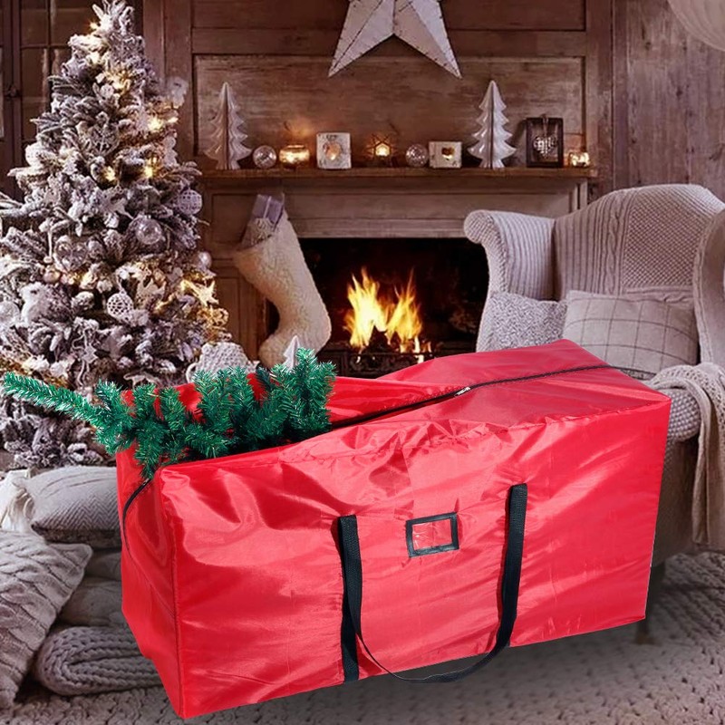 yazi Christmas Tree Storage Bag Waterproof Oxford Dustproof Christmas Tree