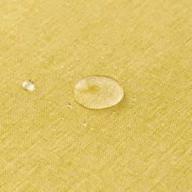 EMEMA Outdoor Cushion Covers Waterproof Decorative 12 x 20 Inch Throw Pillow Covers for Furniture Patio Couch Garden Yellow Sofa Bed Linen Balcony Outside Cushions 30 x 50 cm Set of 2