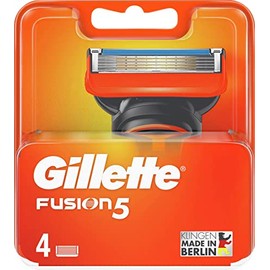 Gillette Fusion5 Razor Blades 4 Blades Per Pack with Anti Irritation Blades for Up to 20 Shaves Per Blade