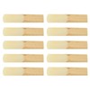 10Pcs Tenor Saxophone Reeds Set Bb Key Sax Replacement Parts