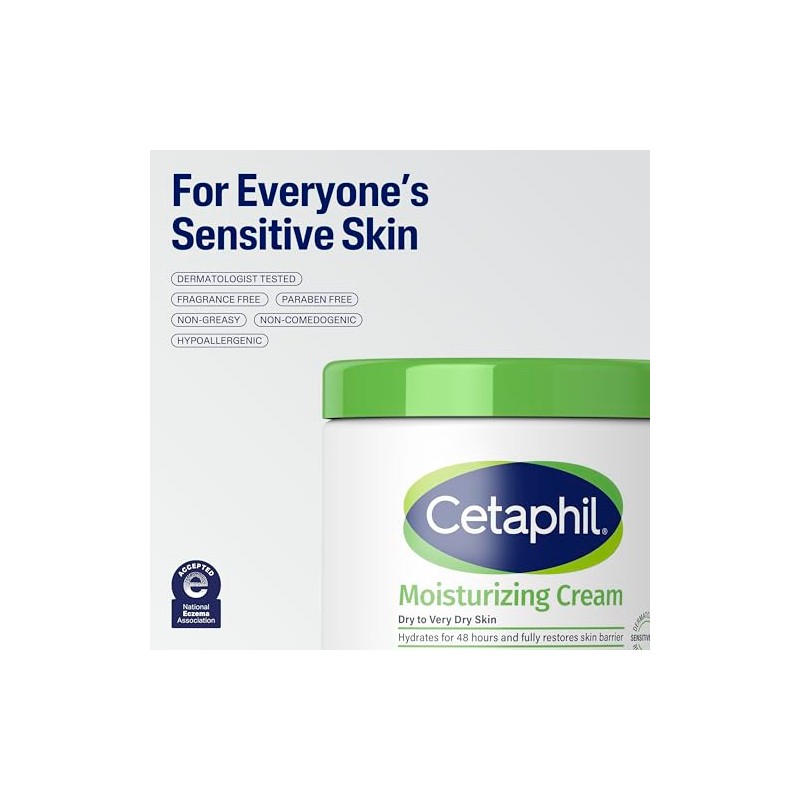 Cetaphil Crema Hidratante Cuerpo Piel Seca Muy