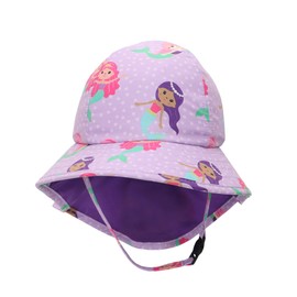 Zoocchini Baby/Toddler Cape Sunhat - Mermaid (2-4Y)