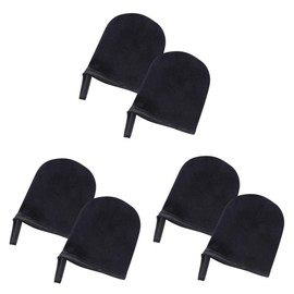 FOMIYES Sets Self Tanning Mitts Sunscreen Applicator Cream Applicators Flocking Gloves Face Body Lotion Pcs