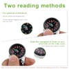 Penitue Compass Keychain, Mini Lightweight Pocket Hiking Compass Carabiner Camping