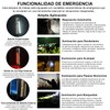 7 Modos Linterna Led Recargable, Larga Duración Luz de Trabajo