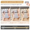 Professional Vanity Mirror with 15 Dimmable LED Bulbs, Tabletop Makeup