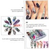 Vaguelly Serpentine Nail Art Stickers Chic Nail Decals for Home