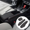 3pcs Center Console Armrest Pad Covers PU Leather Protectors Fit