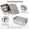 Stainless Steel Bento Box 29oz (850ml) - 2 Pack Leak