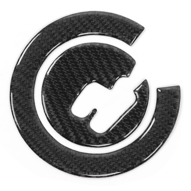 2Pcs Gear Shift Panel Cover Trim Carbon Fiber Fit for