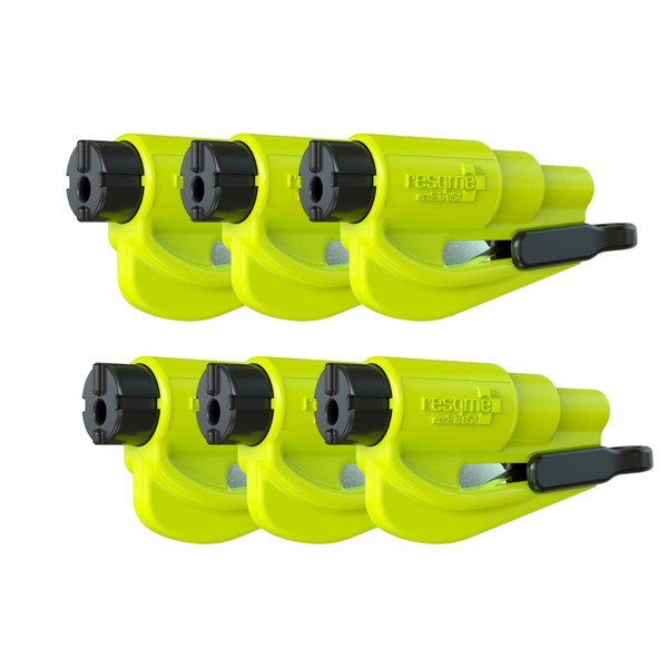 RESQME The Original Emergency Keychain Car Escape Tool, 2-in-1 Seatbelt