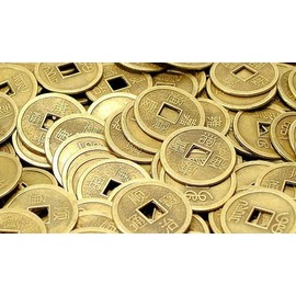 20 Feng Shui Coins 2.5 Cm Lucky Chinese Fortune Coin I Ching