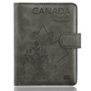 WALNEW RFID Blocking Passport Holder Travel Wallet Cover Case (N-Gray)