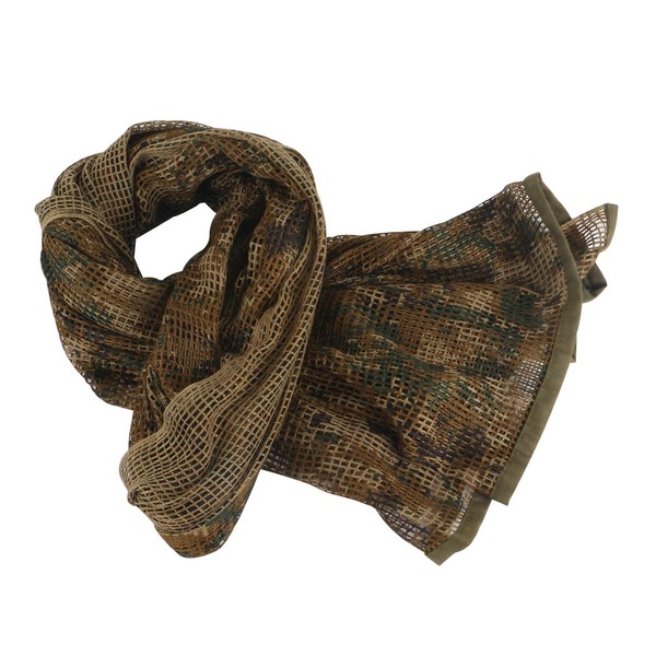 ToopMount Sniper Veil Tactical Scrim Net Scarf Desert Xima Scarf