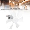 RV Vent Fan Blade Replacement 6in Bathroom Roof Exhaust with