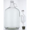 FastRack 1 gal Glass Wine Fermenter, INCLUDES Rubber Stopper and