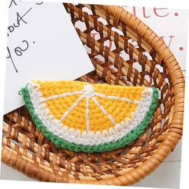 WOONEKY 4pcs Bobby Pin Woolen Hairpin Clips Fruit Motif Hair Styling Accessories for Women Girls Boys and Girls