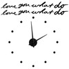 Innovative DIY Wall Clock Stylish Mirror Surface Sticker Clock Modern