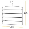 Whitmor Swing Arm Slack Hanger, Chrome