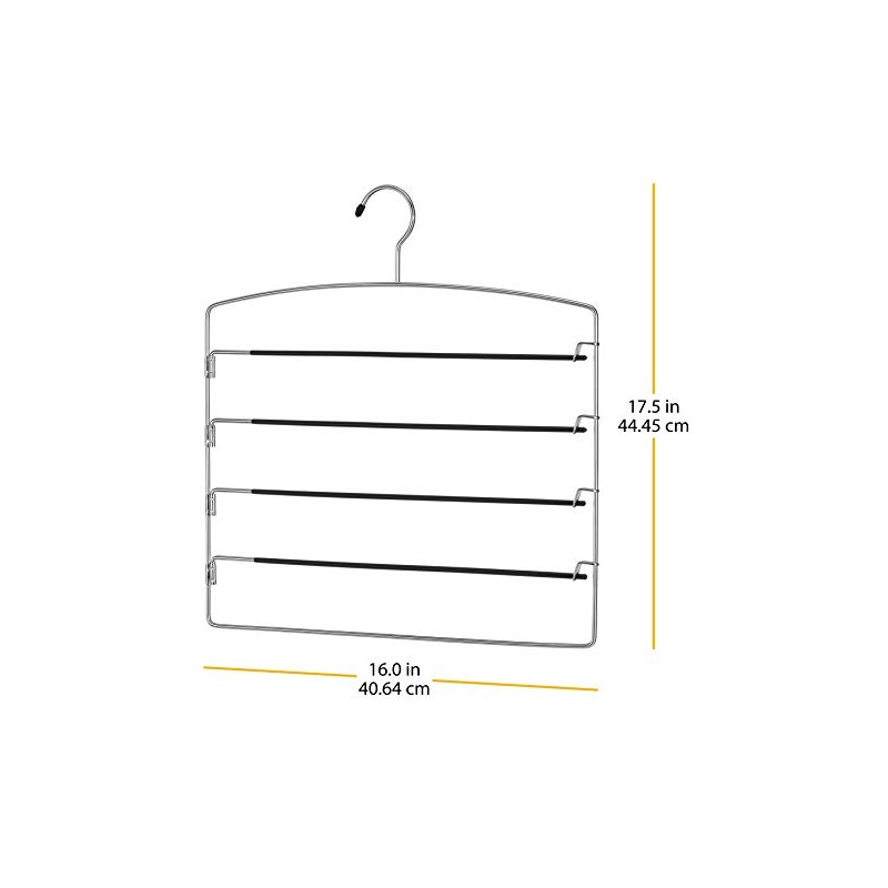 Whitmor Swing Arm Slack Hanger, Chrome